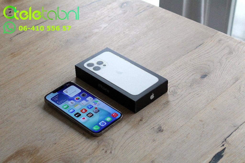 Apple iPhone 13 Pro - 128GB - Zilver | Batterij 100%, Telecommunicatie, Mobiele telefoons | Apple iPhone, Apple, Refurbished, Ophalen of Verzenden