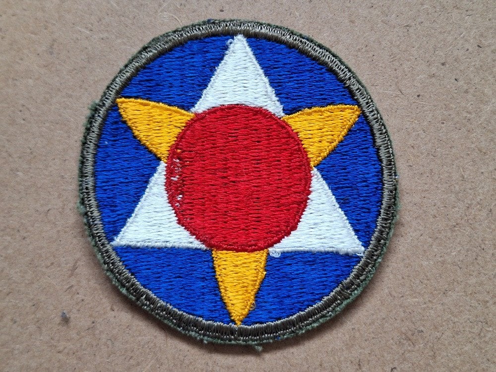 WWII US Bermuda Base Command patch, Verzenden, Amerika, Embleem of Badge