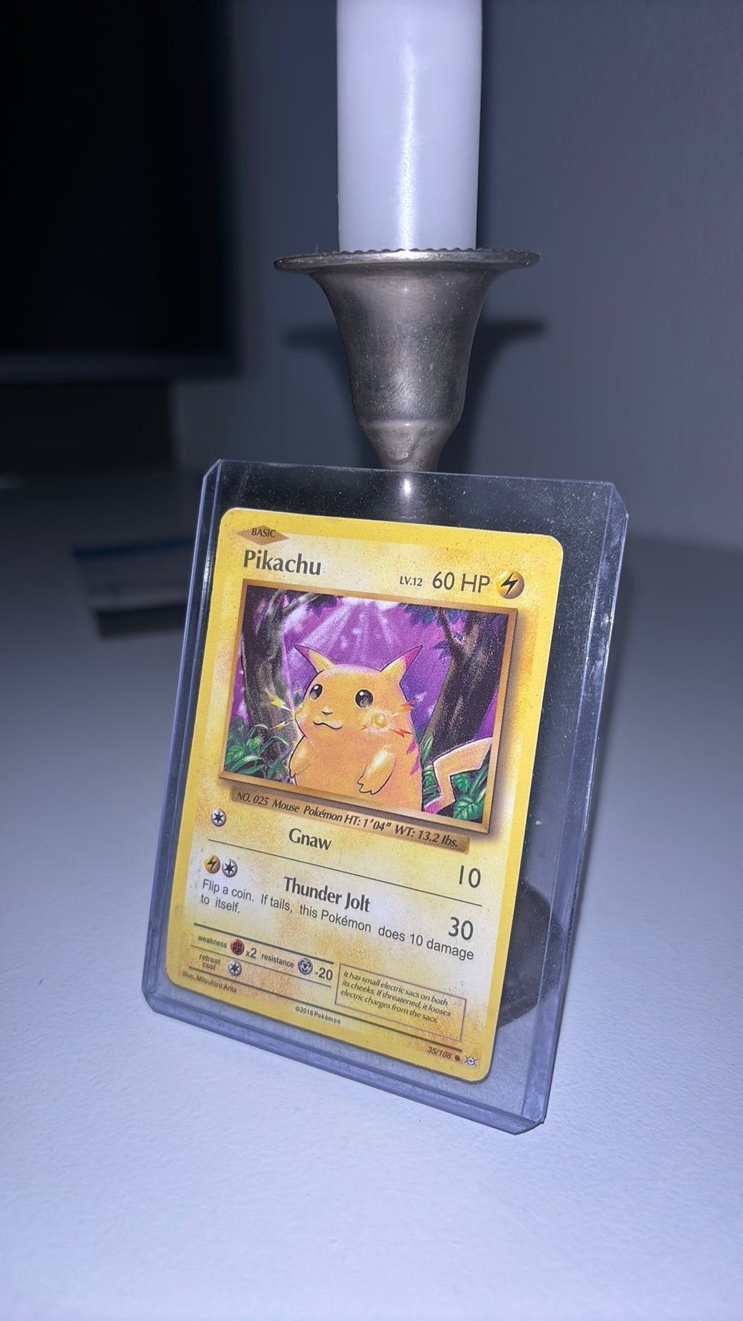 Pikachu 35/108, Verzenden, Zo goed als nieuw