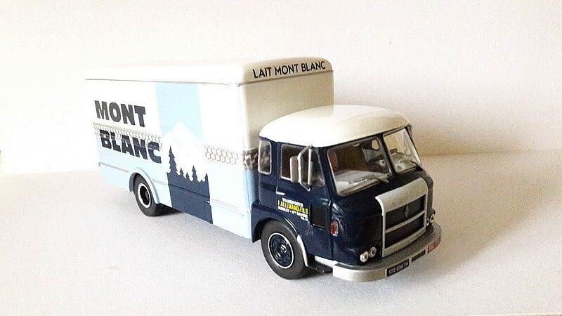 Saviem JM200 gesloten wagen Lait Mont Blanc IXO/Altaya 1:43, Hobby en Vrije tijd, Modelauto's | 1:43, Ophalen of Verzenden, Nieuw