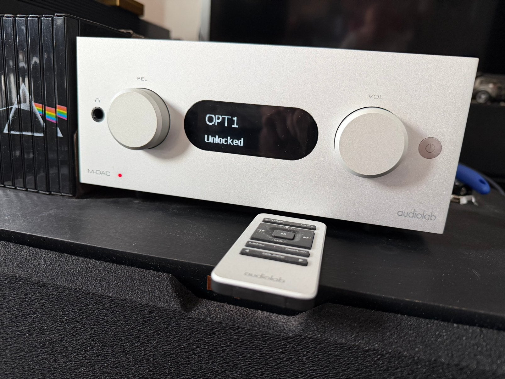 Audiolab M-DAC+ in uitstekende staat, inclusief AB, Audio, Tv en Foto, Versterkers en Receivers, Zo goed als nieuw, Overige merken