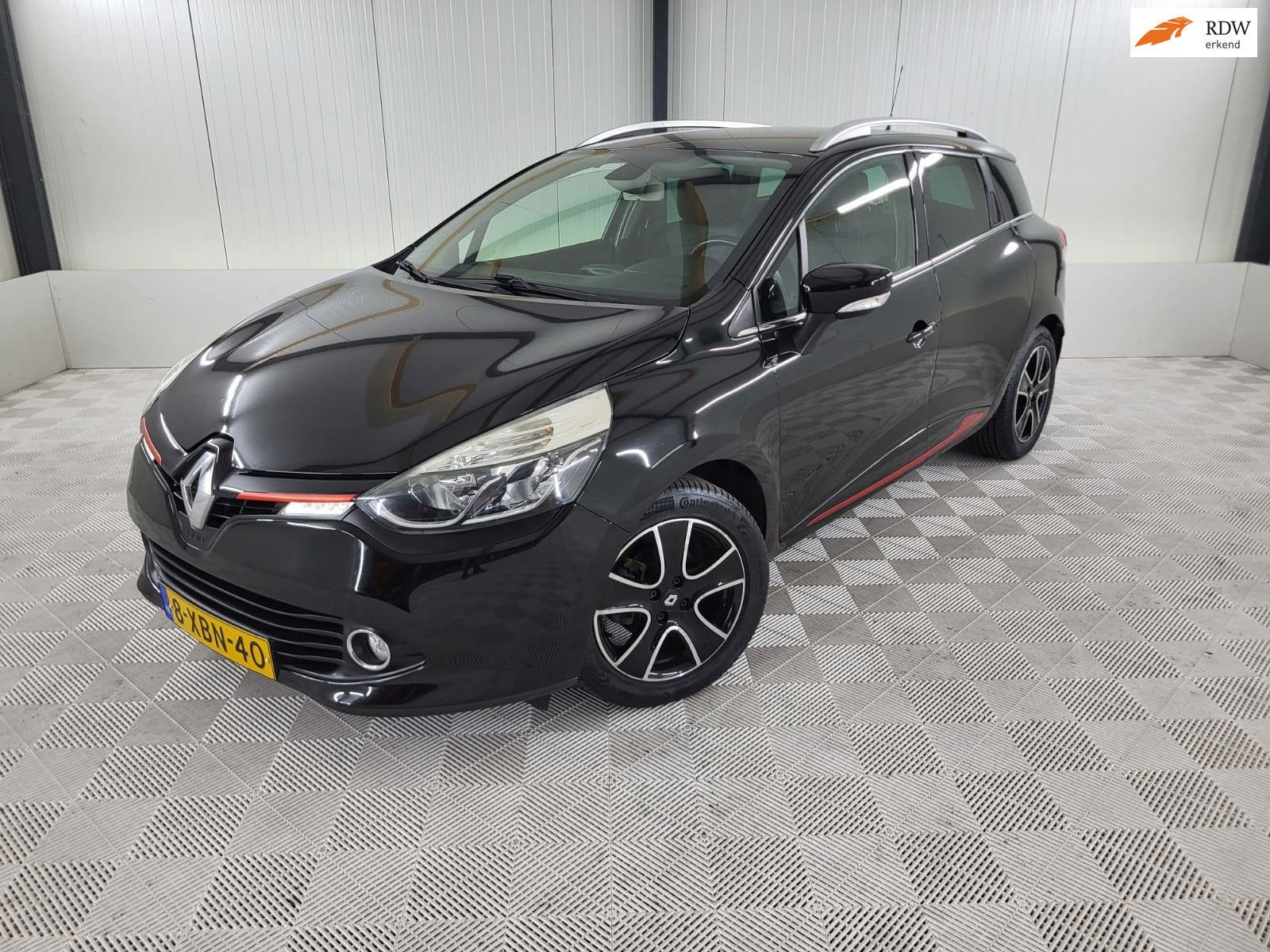 Renault Clio Estate 0.9 TCe Dynamique, Navigatie, 1e Eigenaa, Auto's, Voorwielaandrijving, Stof, Zwart, Origineel Nederlands