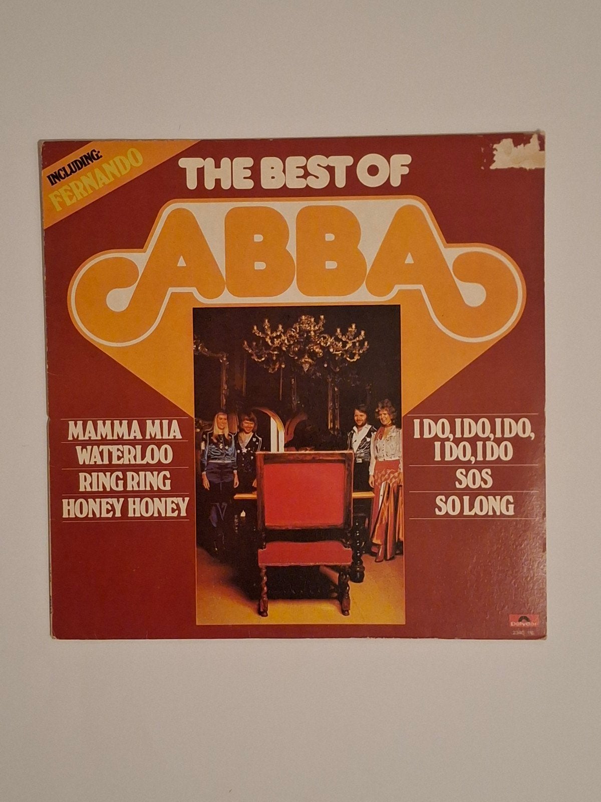 ABBA - The Best Of ABBA LP (Pop, 1975), LP, Gebruikt, Pop, Ophalen of Verzenden