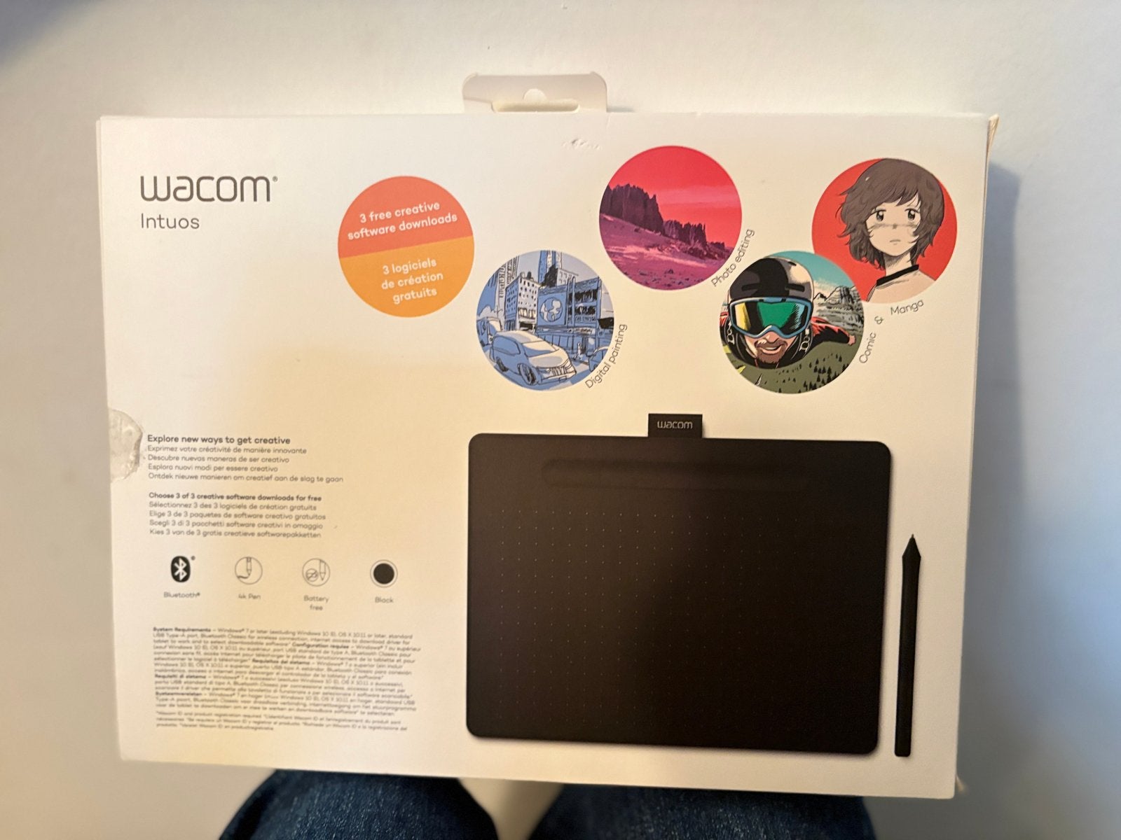 Tekentablet Wacom Intuos Creative Pen Tablet - in doos, Computers en Software, Ophalen of Verzenden, Gebruikt, Bedraad