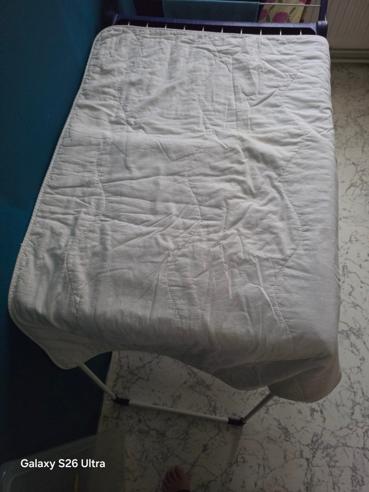 te koop 1 persoons dekbed   90200, Huis en Inrichting, Eenpersoons, Wit, Ademend, Katoen