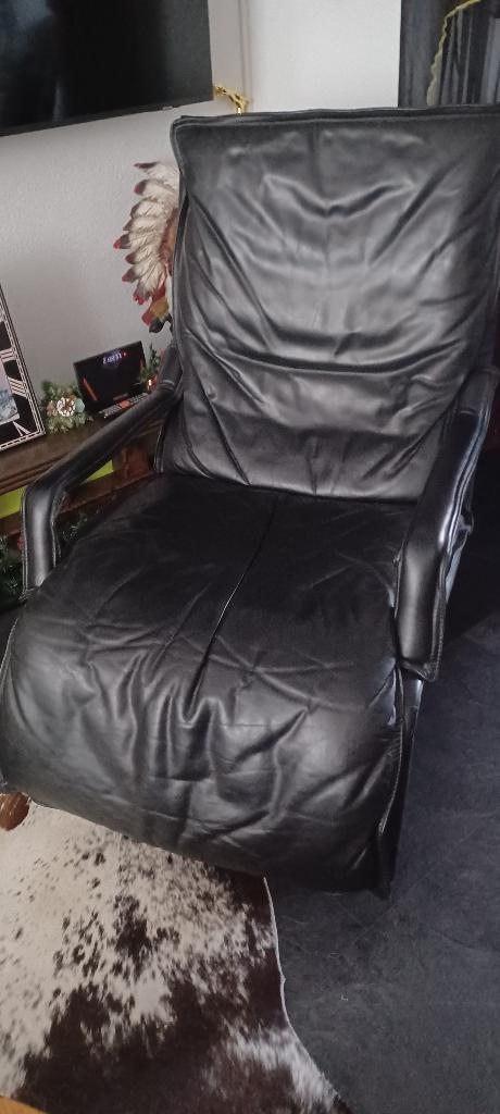 relax fauteuil, Huis en Inrichting, Fauteuils, Ophalen, Gebruikt, 50 tot 75 cm, Mid Centery
