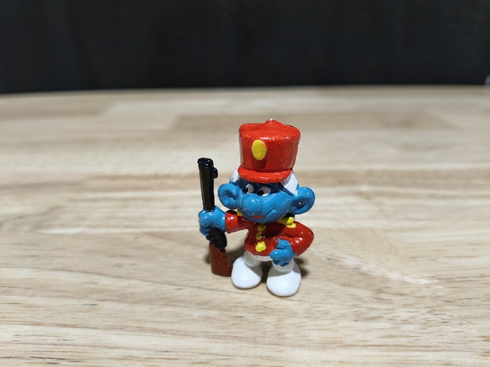 Vintage Bootleg Smurf - "Soldaat / Jager" Jaren '80 Fake, Ophalen