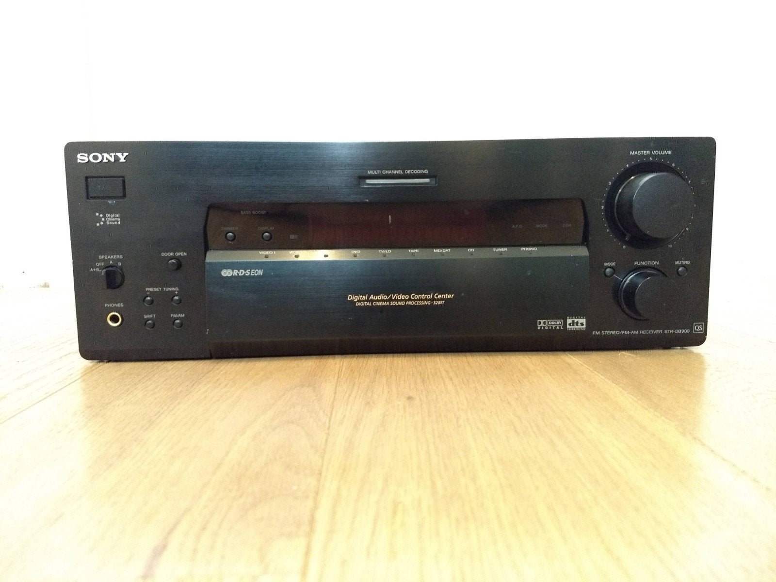 Sony STR-DB930 Receiver - zwart, Ophalen, Gebruikt, 60 tot 120 watt, Sony