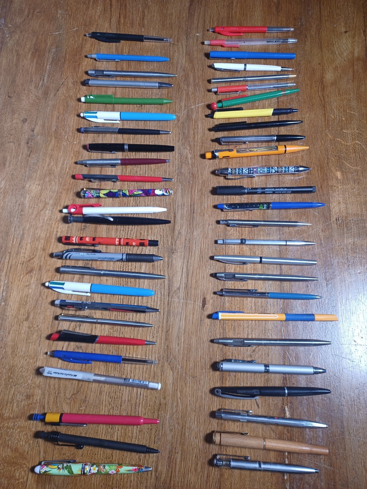 52 pennen, Overige merken, Balpen, Ophalen of Verzenden, Pen