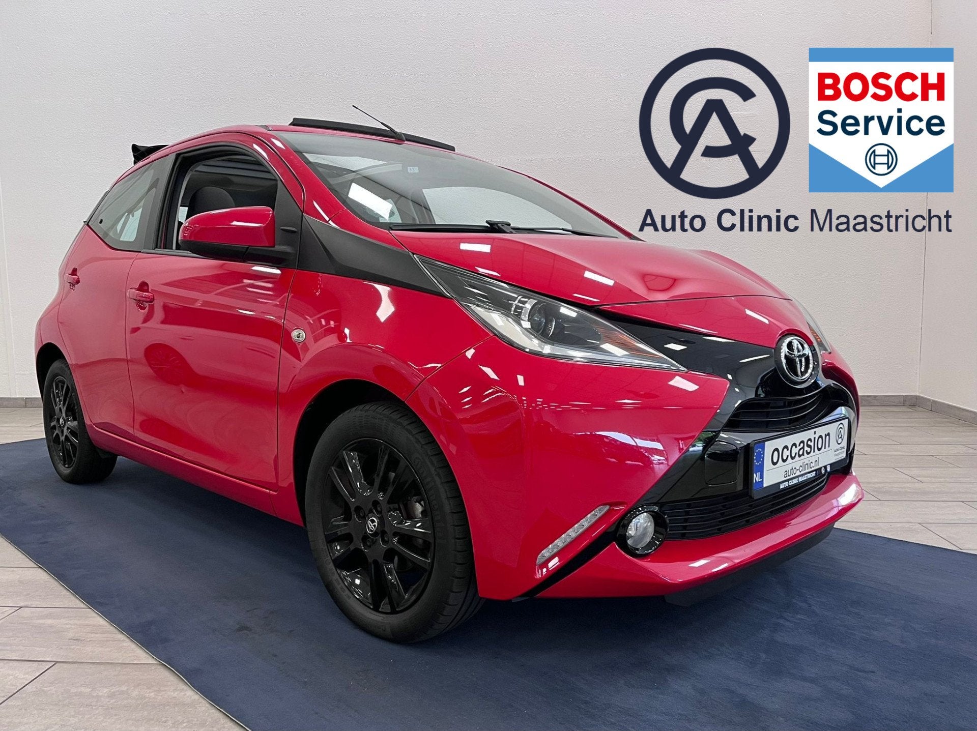 Toyota Aygo 1.0 VVT-i X-Sport Cabrio | Lage km-stand | Open, Voorwielaandrijving, Stof, Gebruikt, Zwart