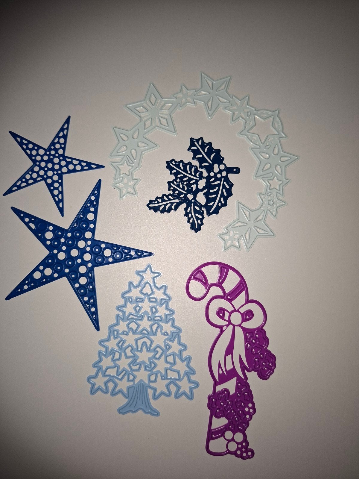 set kerst snijmallen, 6 stuks, Ophalen of Verzenden, Zo goed als nieuw, Kerst, Pons of Mal