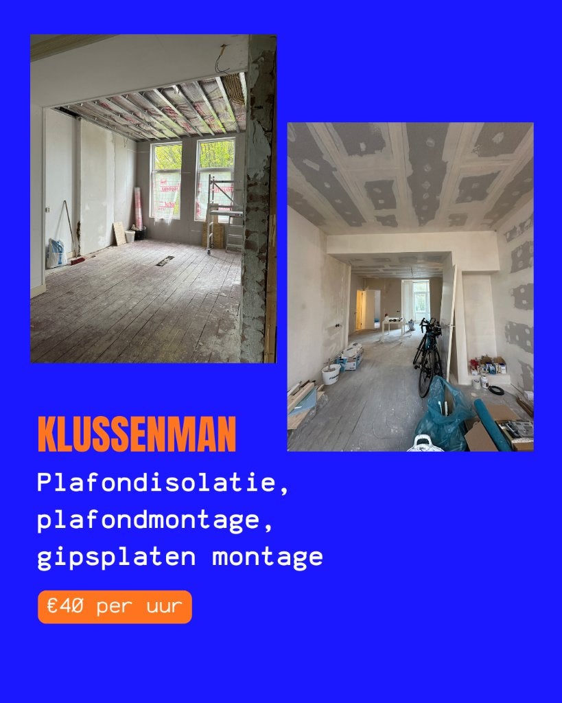 Klusjesman - 40 per uur, Ophalen, Nieuw, Overige typen