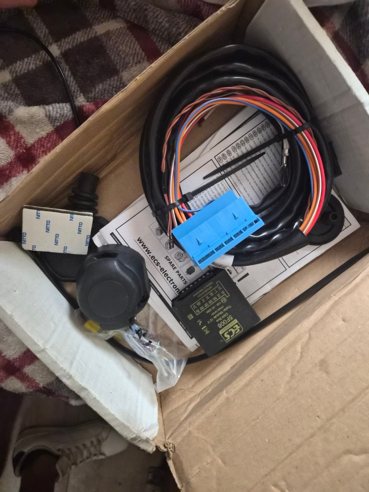 NIEUW!!! ECS trekhaak kabelset  voor mercedes w212 MB076D1, Ophalen of Verzenden