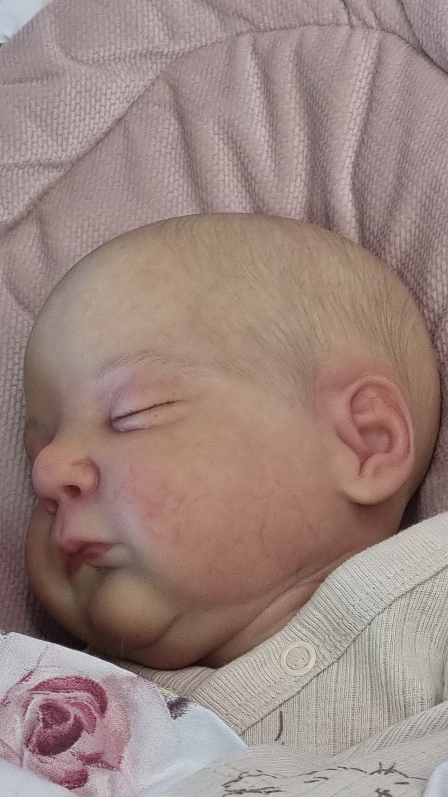 Prachtige levensechte reborn baby 43cm NIEUW, Verzamelen, Ophalen of Verzenden, Nieuw, Babypop, Levensecht of Reborn