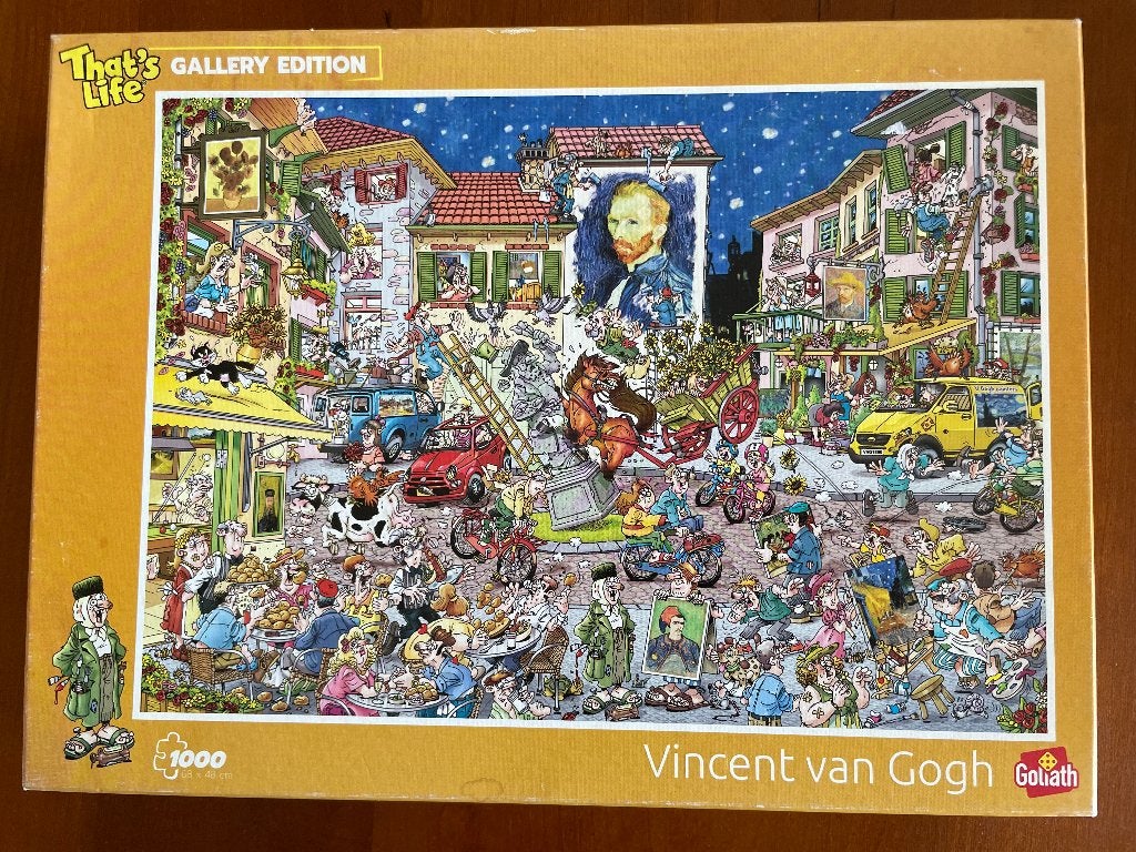 Mooie Puzzel VAN GOGH , 1000 stukjes ., Hobby en Vrije tijd, Denksport en Puzzels, Ophalen, 500 t/m 1500 stukjes, Nieuw, Legpuzzel
