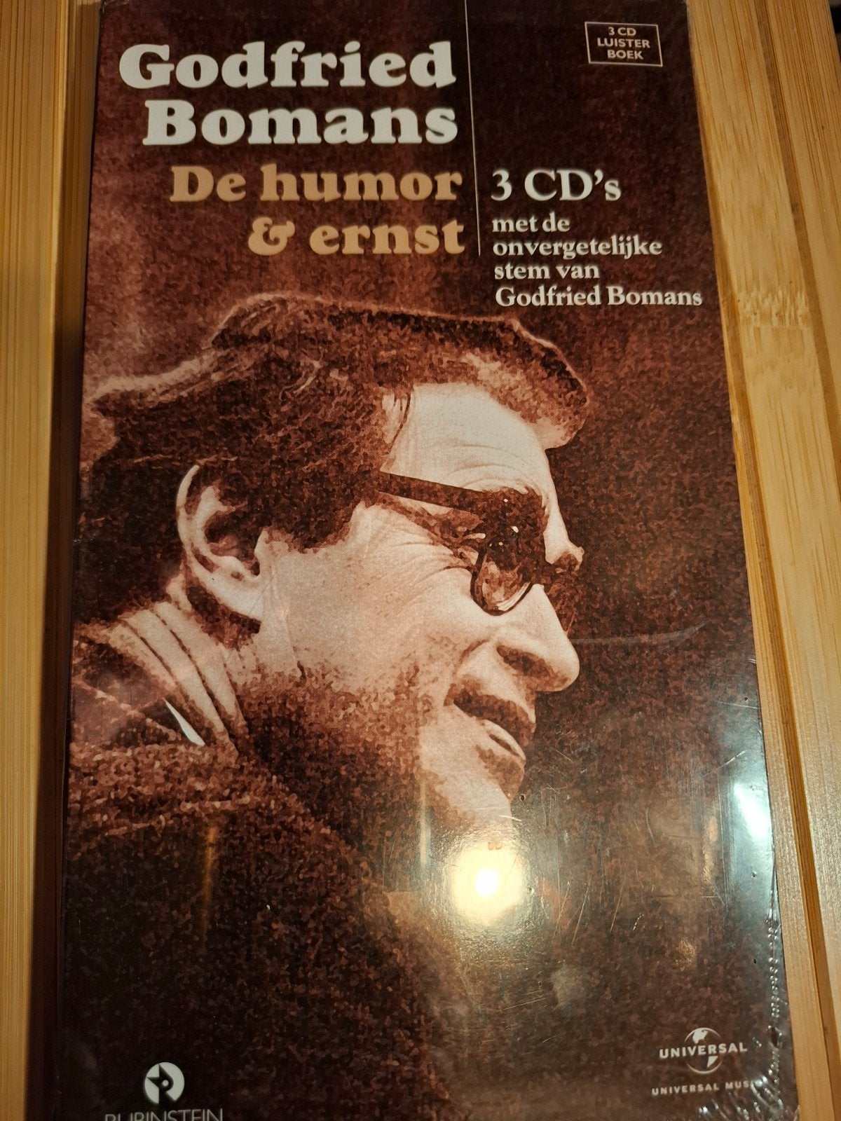 Godfried Bomans - De humor & ernst (3 CD Luisterboek), Boeken, Verzenden, Godfried Bomans, Cd, Volwassene