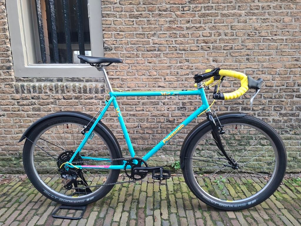 Panasonic gravel/travel bike, Minder dan 10 versnellingen, 26 inch, Nieuw, 53 tot 57 cm