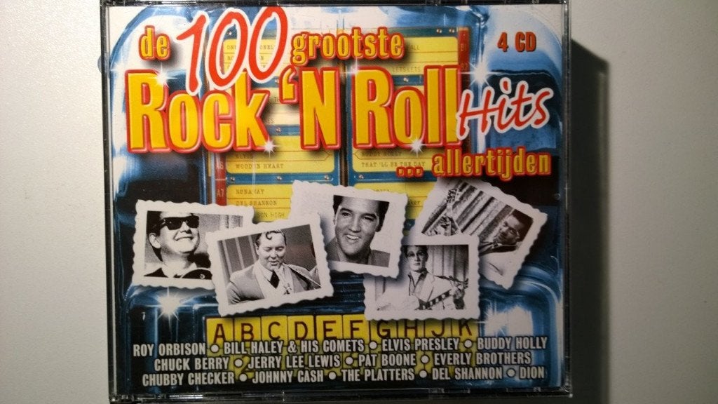 De 100 Grootste Rock 'N Roll Hits ... Allertijden (4 CD), Ophalen of Verzenden, Zo goed als nieuw, Pop, Album
