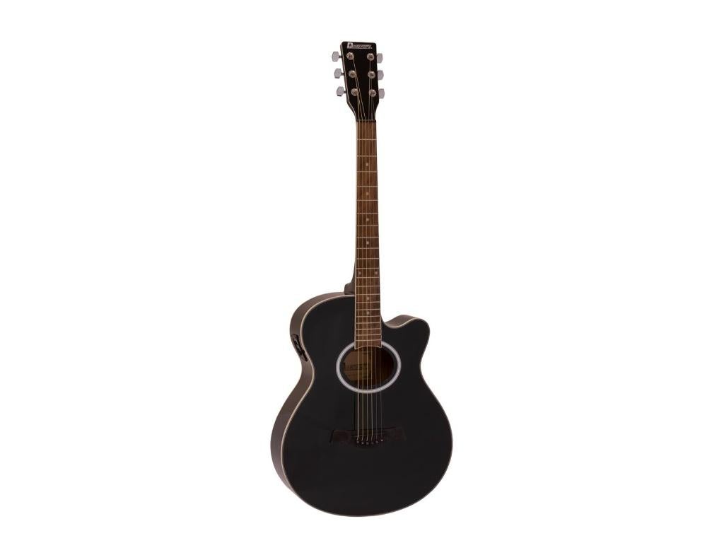 DIMAVERY AW-400 Western Guitar, black, ., Nieuw, Ophalen of Verzenden, Akoestische gitaar