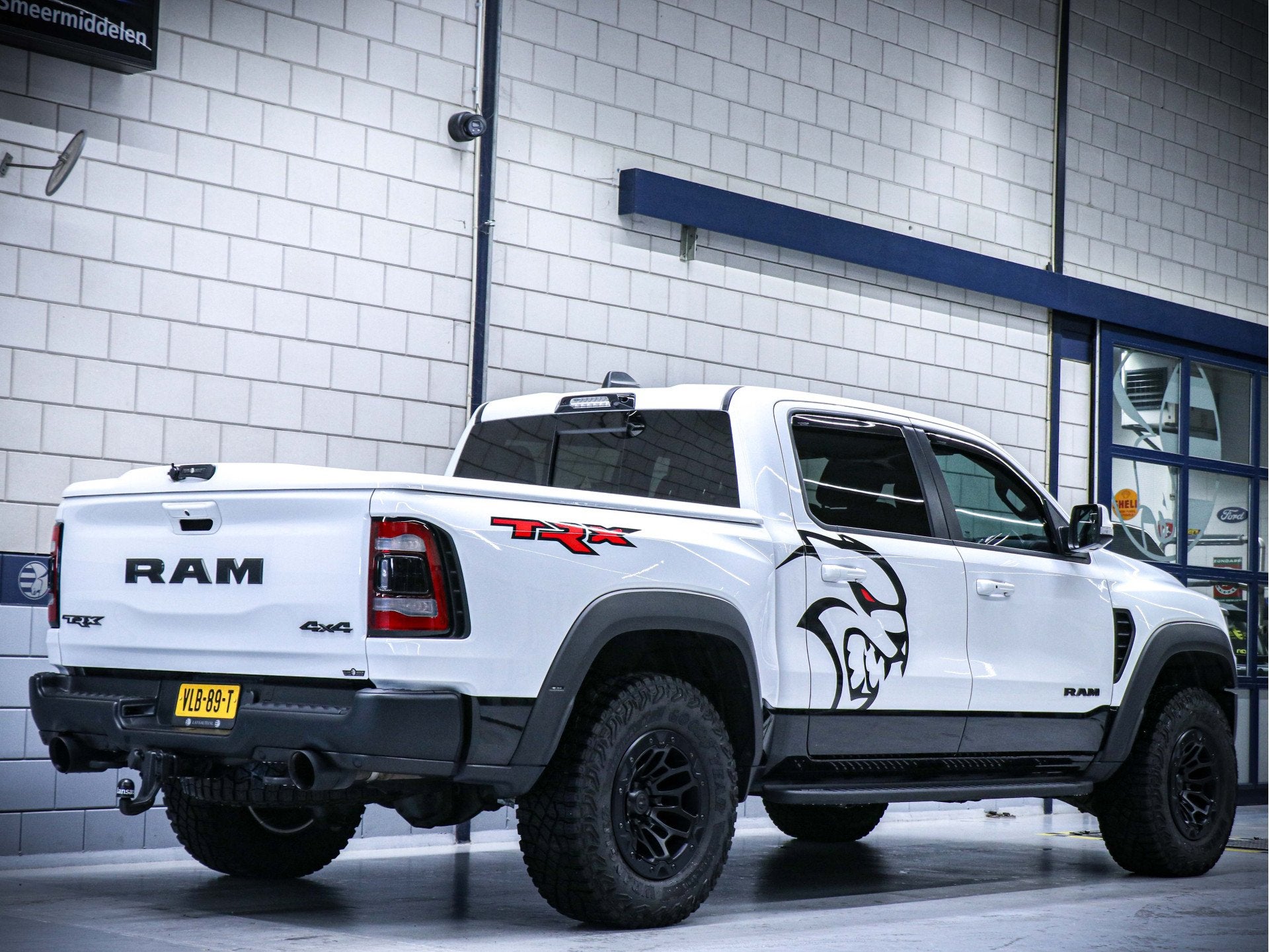Dodge Ram 1500 TRX | 6.2L V8 Supercharged | 4x4 Crew Cab | C, Auto's, Dodge, Automaat, Gebruikt, Wit, Vierwielaandrijving