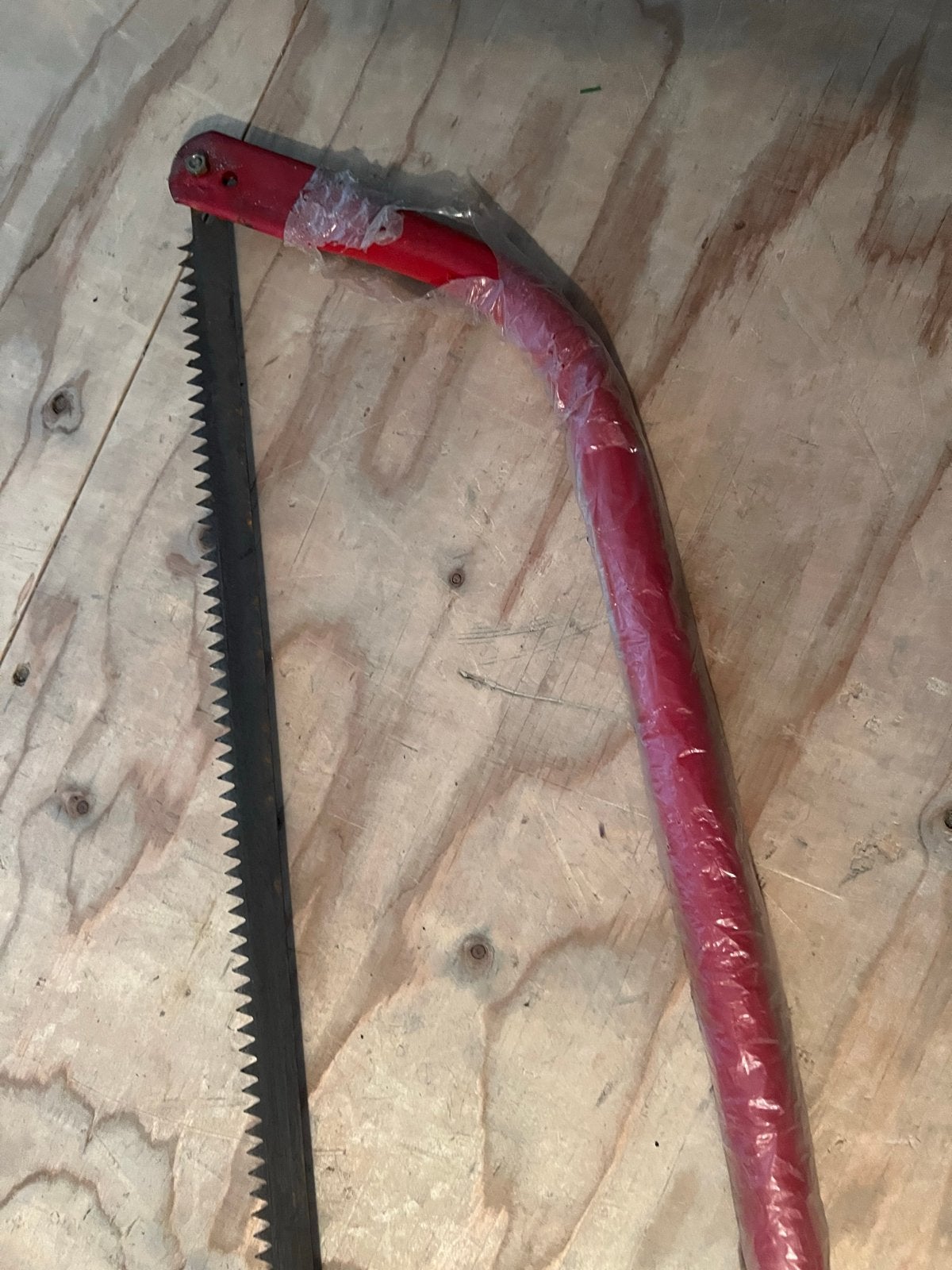 Set van 2 Beugel Boomzagen - Rood 70cm & Zwart 84cm, Ophalen of Verzenden, Gebruikt, Zaag