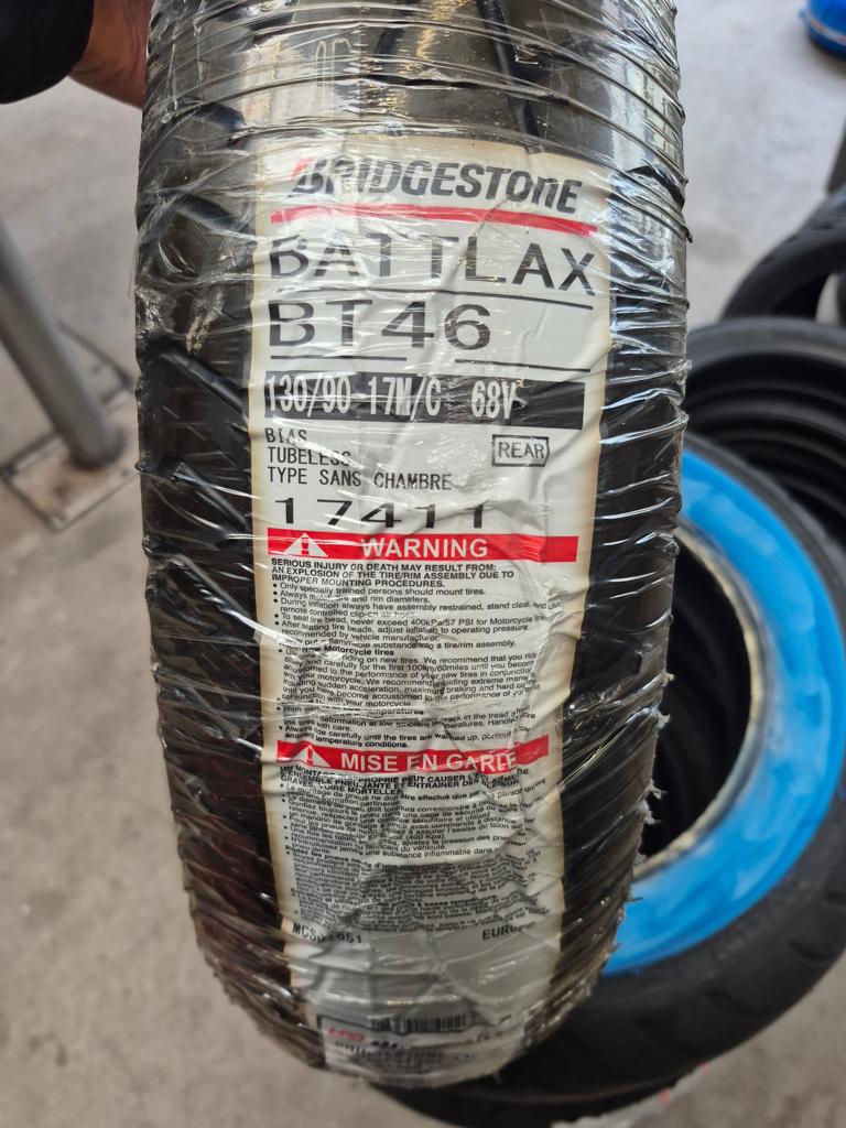 Bridgestone battlax BT 46 130 / 90 / 17, Ophalen of Verzenden, Nieuw