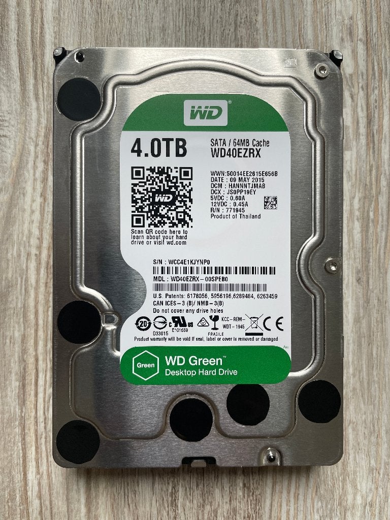 New - Western Digital 4TB HDD SATA 6Gb/s, Computers en Software, Intern, Zo goed als nieuw, Desktop, 4TB