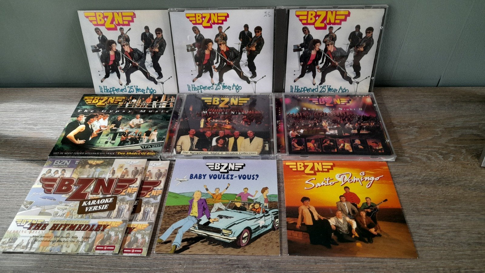 BZN CD collectie - 10 albums, inclusief zeldzame edities, Cd's en Dvd's, Cd's | Nederlandstalig, Gebruikt, Pop, Ophalen of Verzenden