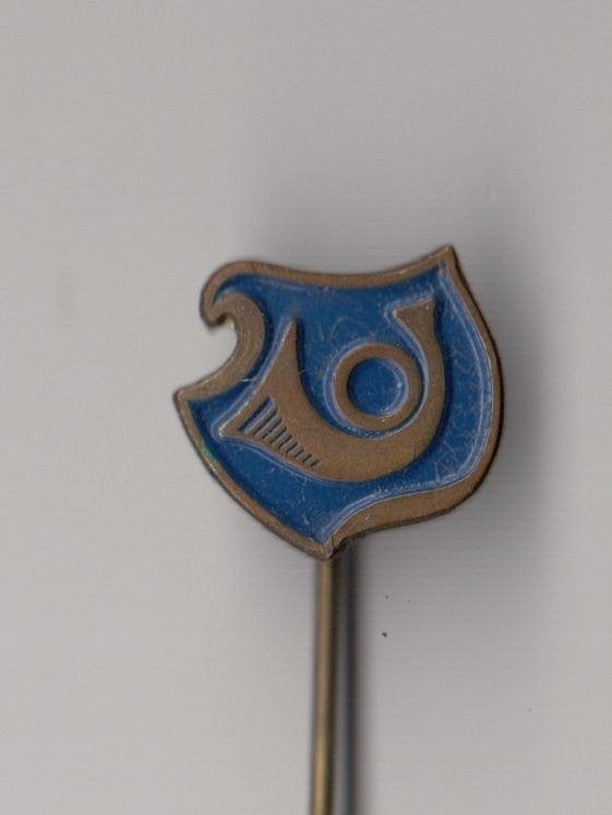 Posthoorn Jagers misschien speldje, Niet vindbaar, Niet vindbaar, Nederland, Embleem of Badge