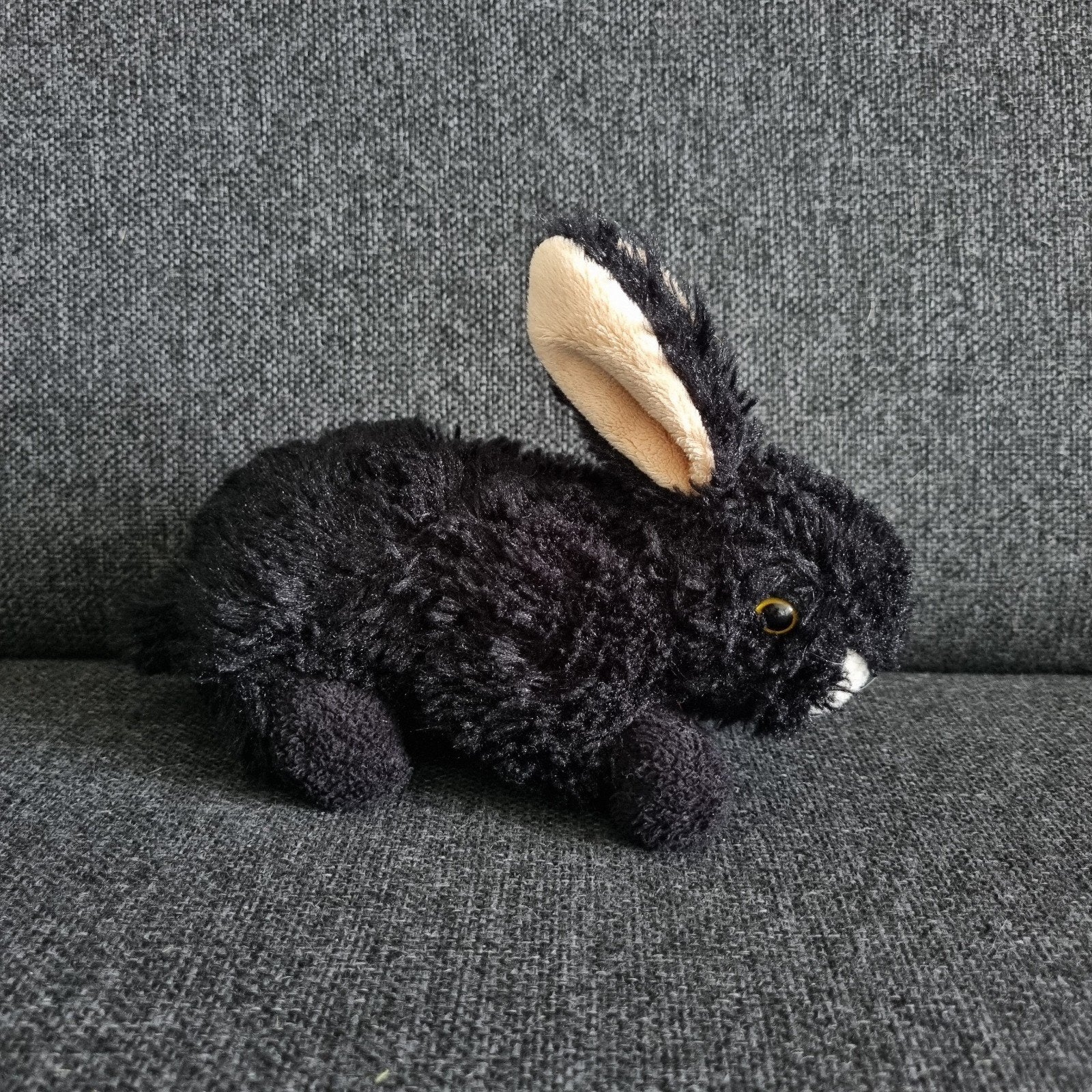 Nieuw zwart knuffel konijn bunny haas rabbit, Ophalen of Verzenden, Nieuw, Konijn