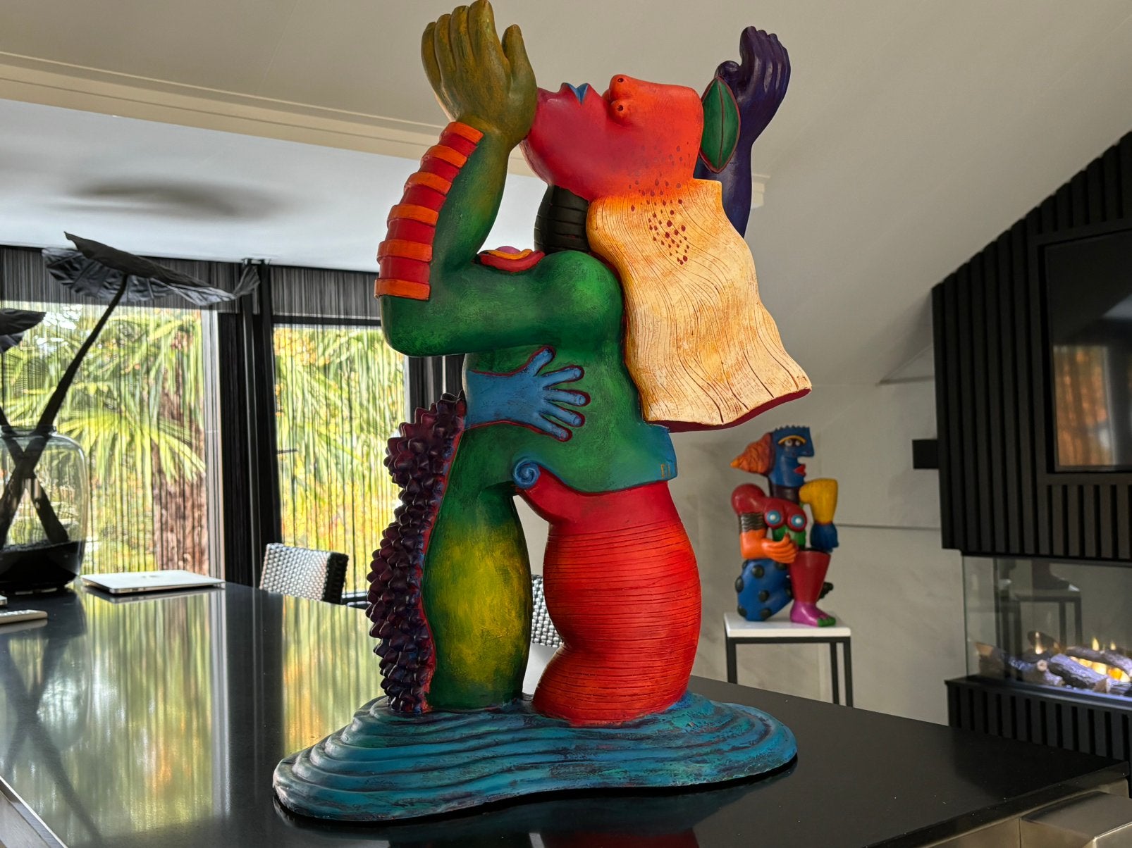 Groot kunstwerk Beeld Clemens Briels, Ophalen
