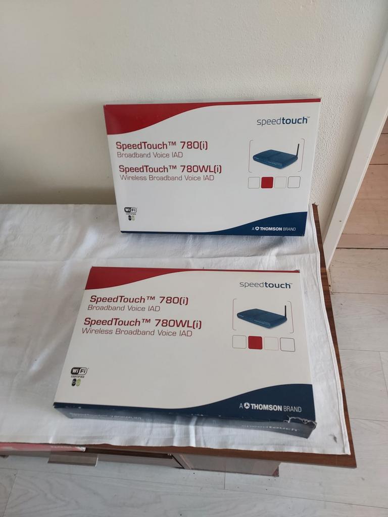 SpeedTouch 780(i) / 780WL(i) Broadband Voice IAD Router, Ophalen, Zo goed als nieuw, Router met modem