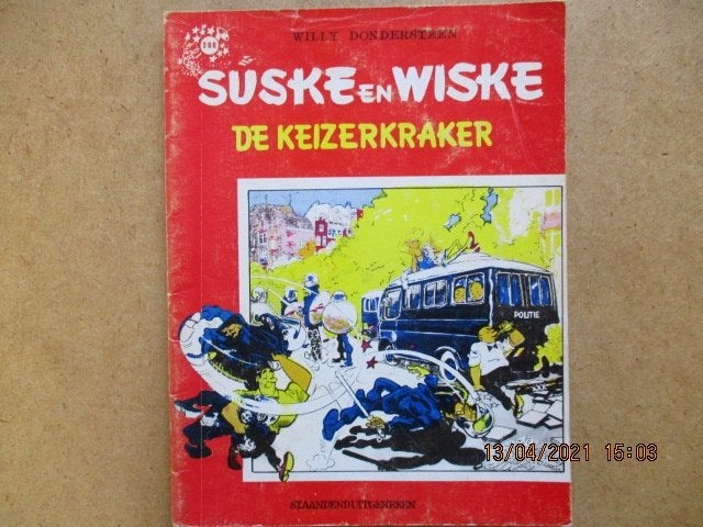 adv0964 suske en wiske de keizerkraker 2, Boeken, Eén stripboek, Ophalen, Gelezen