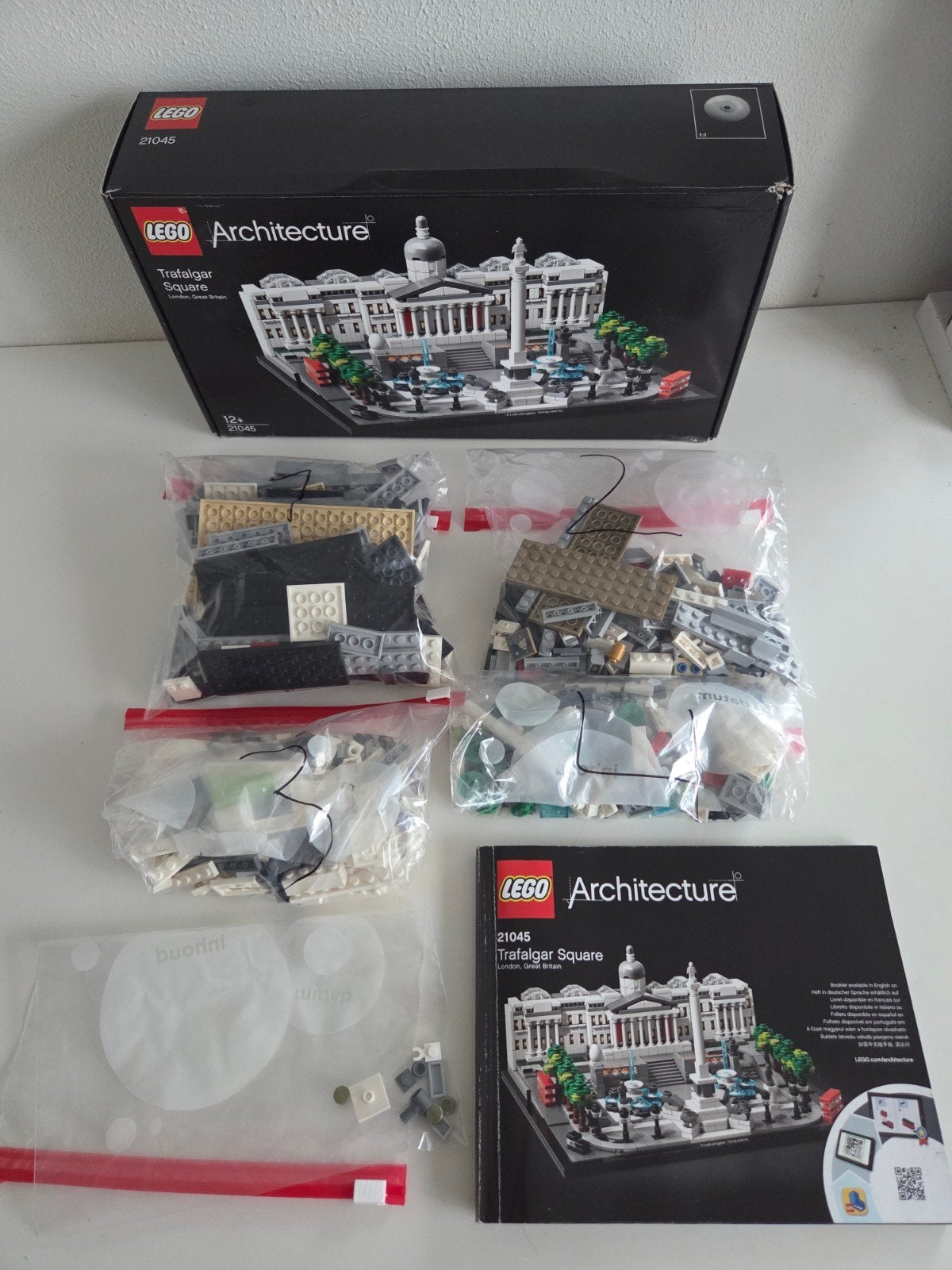 21045 Trafalgar Square LEGO Architecture, Kinderen en Baby's, Speelgoed | Duplo en Lego, Ophalen of Verzenden, Zo goed als nieuw