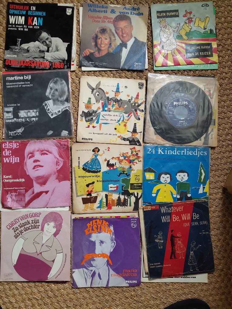 30 Nederlandstalige singletjes vinyl, Gebruikt, 7 inch, Ophalen of Verzenden, EP