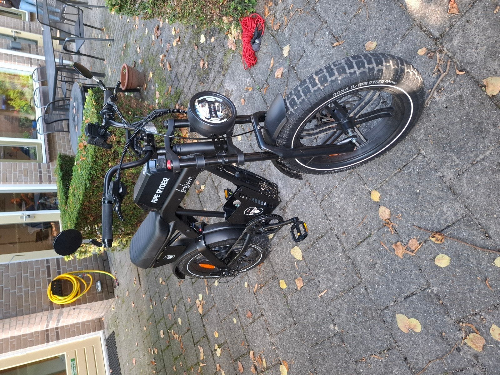 La Souris Ape Ryder V20 Baboon Special Edition E-fatbike, Ophalen, Zo goed als nieuw, 50 km per accu of meer