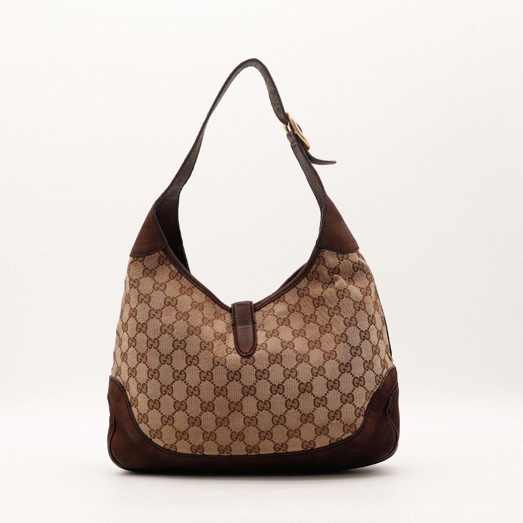 Gucci New Jackie 36x29x5 cm handtas, Verzenden, Gebruikt, Rood, Handtas