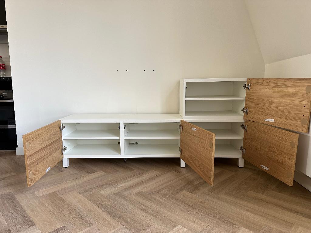 IKEA Besta (tv) kast, Ophalen, 100 tot 150 cm, Zo goed als nieuw, Minder dan 100 cm