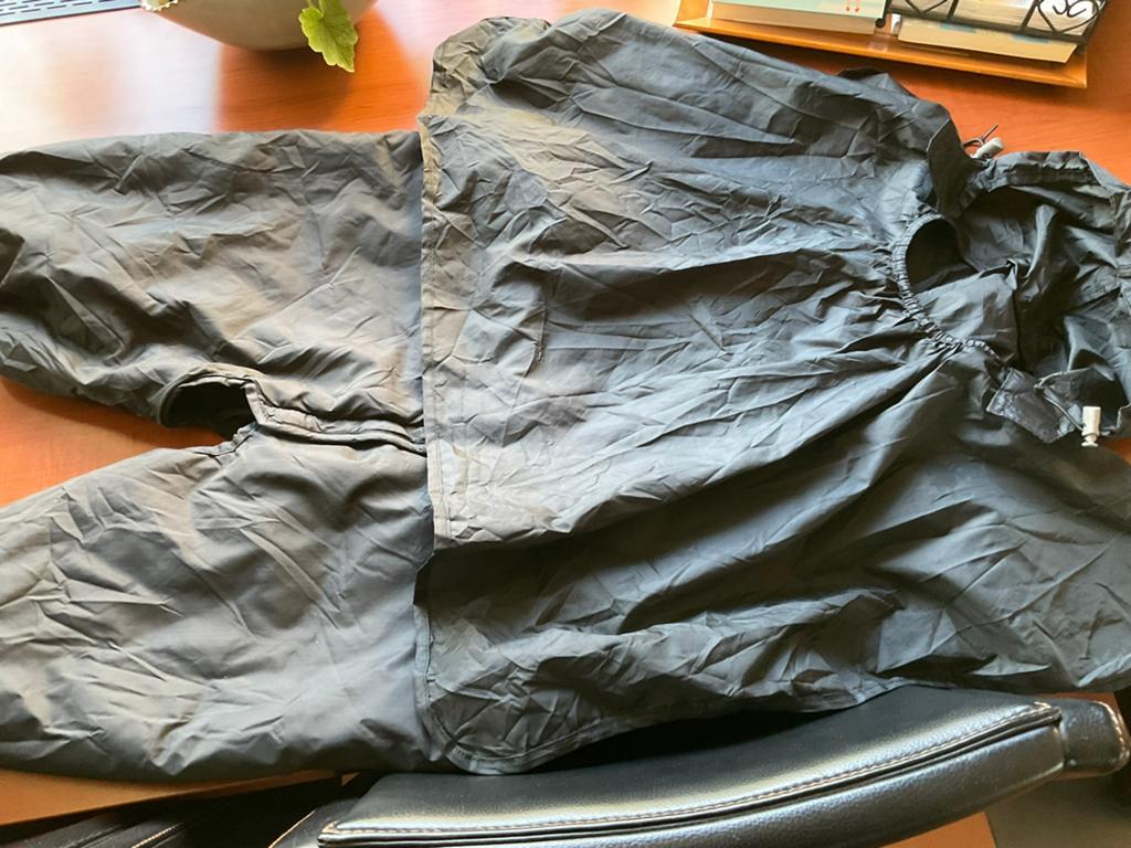 DERYAN regenkleding voor kind in fietsstoeltje, Ophalen of Verzenden, Zo goed als nieuw, Regenjas, Kinderen
