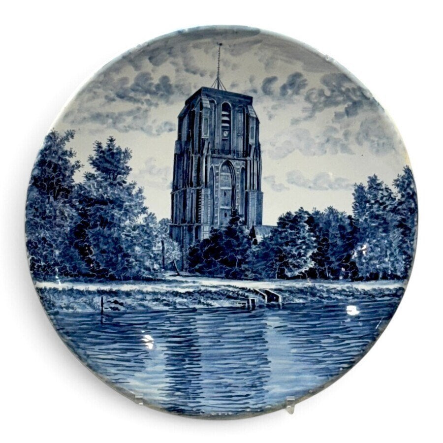 Tichelaar Makkum wandbord: De Oldehove, Ophalen of Verzenden