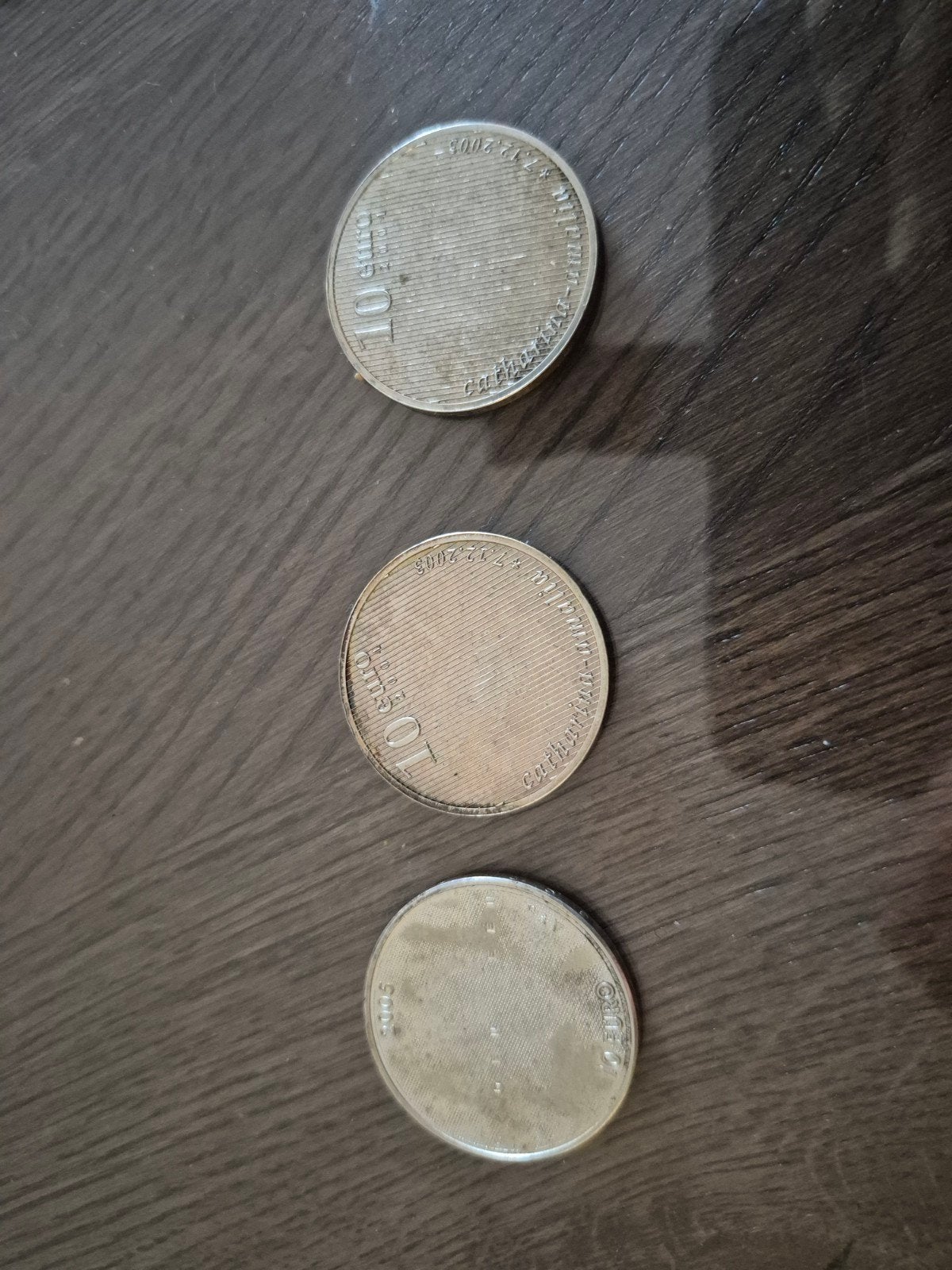 3 Zilveren 10 Euro Munten, Ophalen of Verzenden