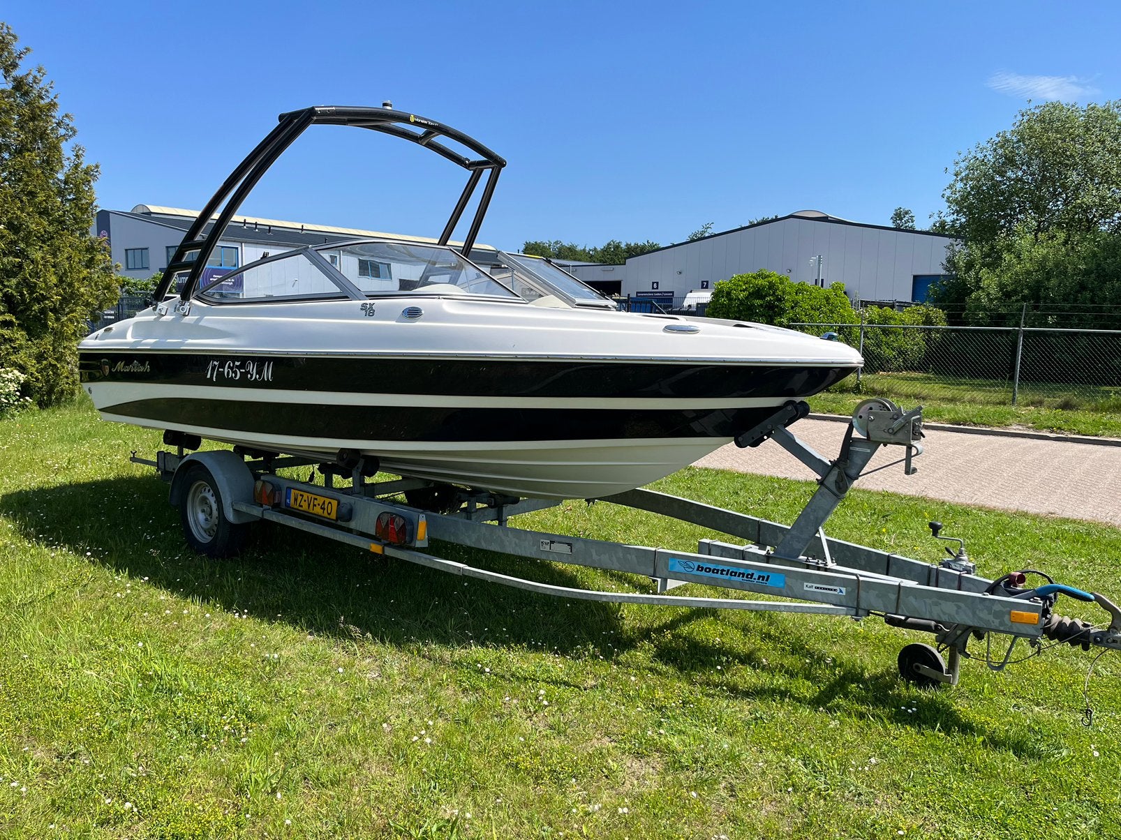 Mariah 180 SX speedboot bowrider skitower met trailer, Watersport en Boten, Ophalen, Zo goed als nieuw