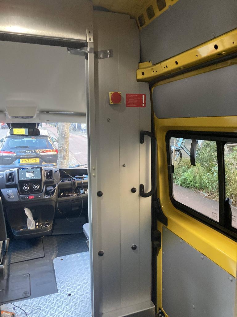 scheidingswand/tussenmuur Fiat Ducato H3 incl. klapstoel, Ophalen, Nieuw, Citroën