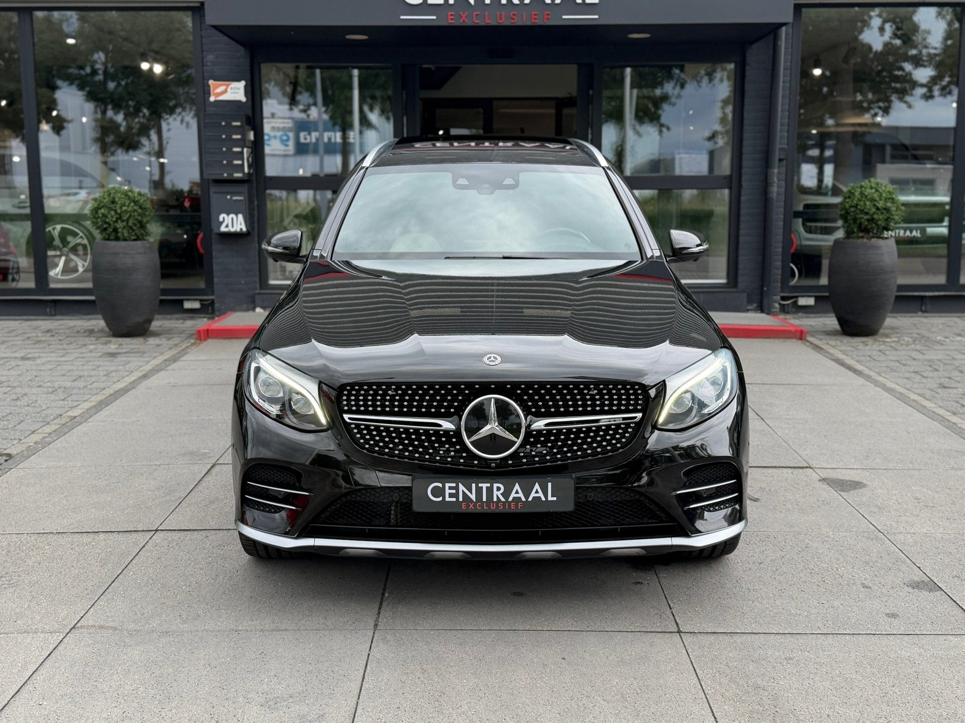 Mercedes-Benz GLC-klasse AMG 43 4MATIC Pano|Burmester|Memory, Automaat, Gebruikt, Zwart, 367 pk