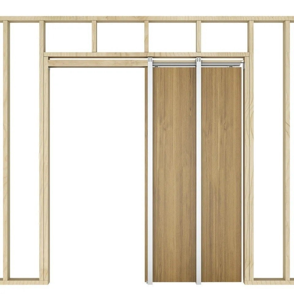 Inbouw schuifdeursysteem, Doe-het-zelf en Verbouw, Ophalen, Minder dan 80 cm, 215 cm of meer, Binnendeur