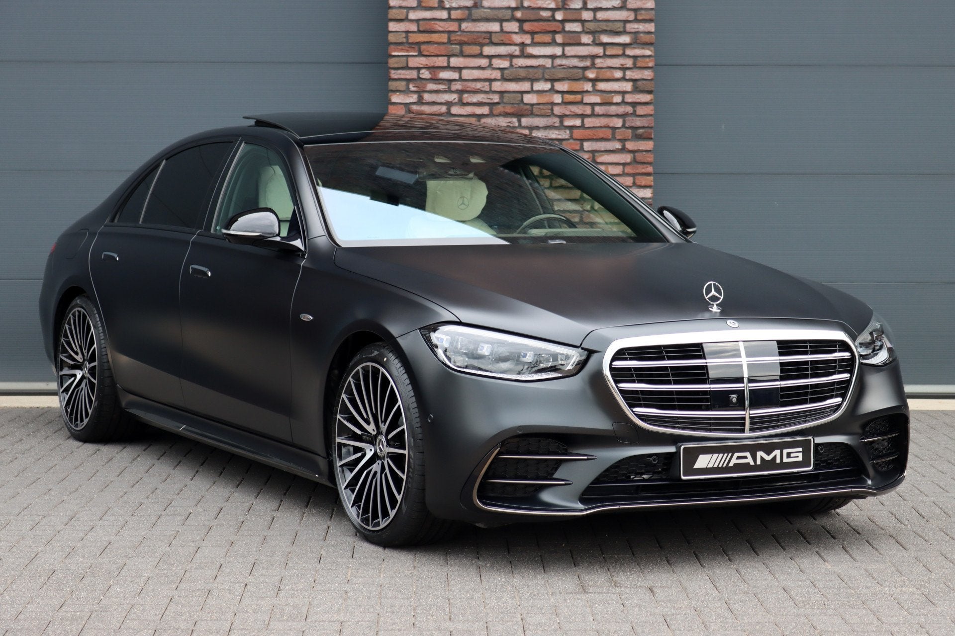 Mercedes-Benz S-Klasse 580 e 4MATIC Lang AMG Line | Manufakt, Gebruikt, Automatische klimaatregeling, 510 pk, Zwart