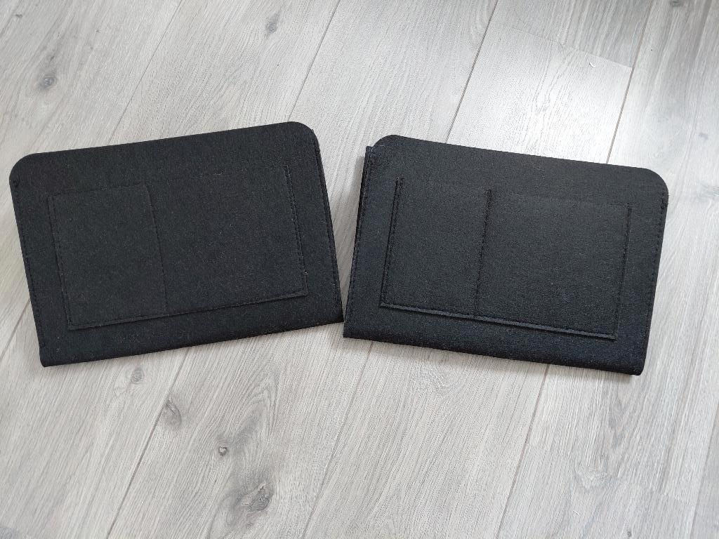 Vilten bed organizers (2 stuks), Overige materialen, Minder dan 45 cm, Ophalen of Verzenden, Zo goed als nieuw