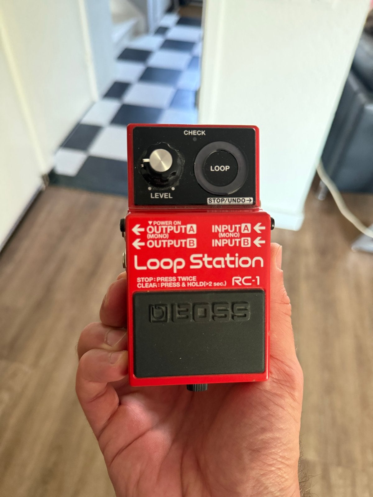 Boss RC-1 Loop Station Pedaal, Muziek en Instrumenten, Effecten, Ophalen, Zo goed als nieuw, Overige typen