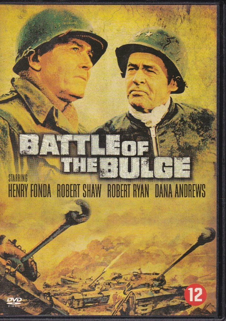 Battle of the Bulge ֎ 1965, Henry Fonda, Robert Shaw, 1960 tot 1980, Gebruikt, Ophalen of Verzenden, Oorlog