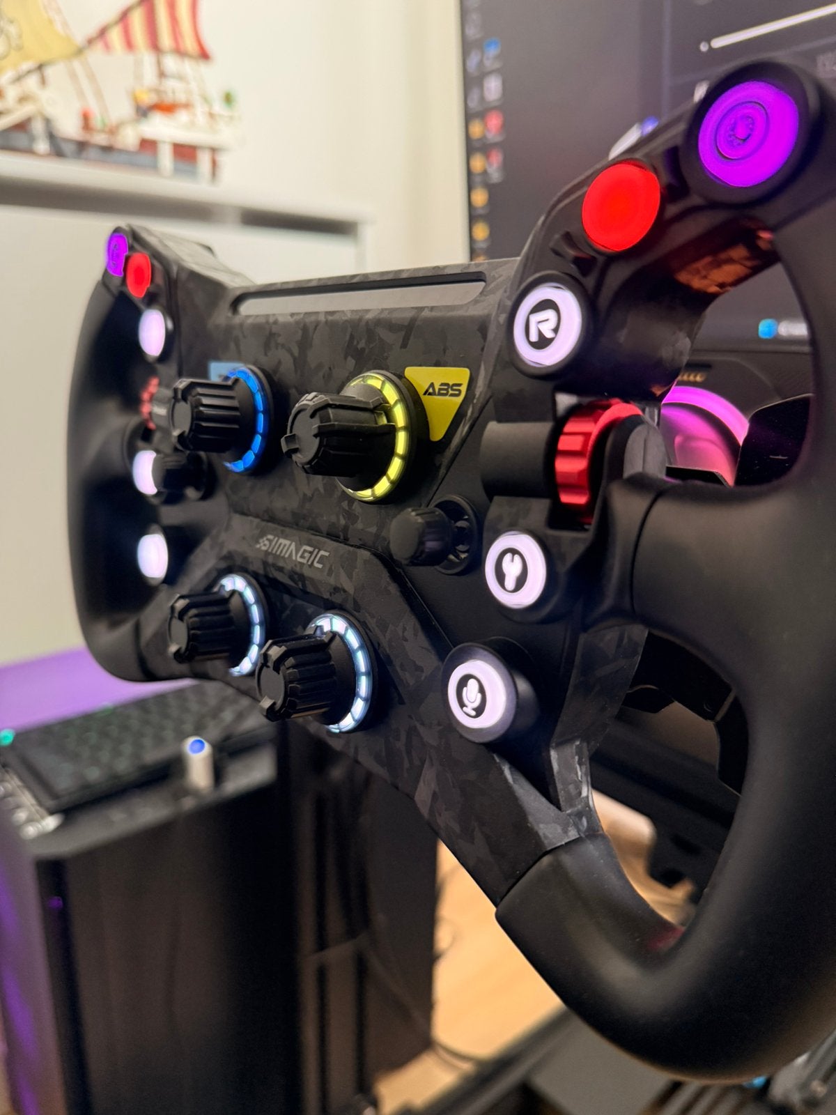 Sim Racing Cockpit brand new  with warranty, Computers en Software, Joysticks, Zo goed als nieuw, Ophalen